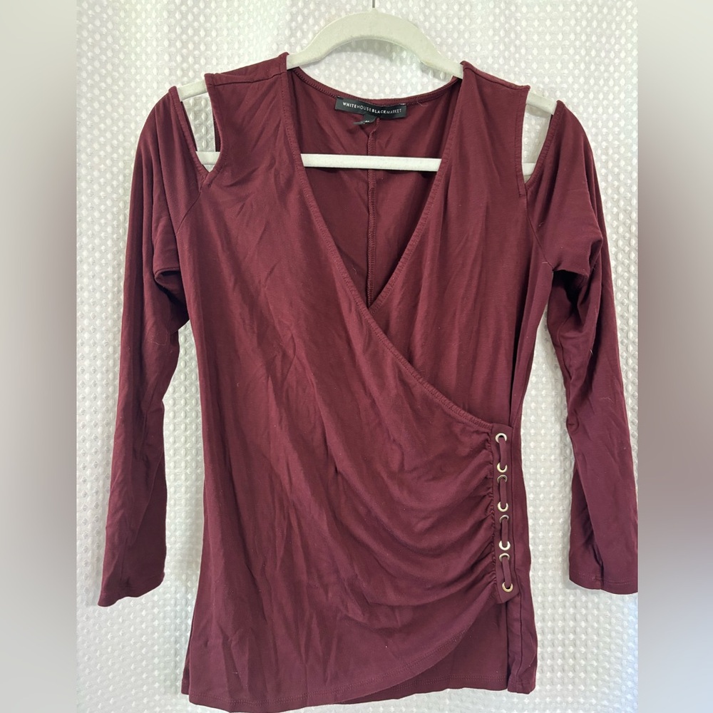 WHBM Long Sleeve Top Size M